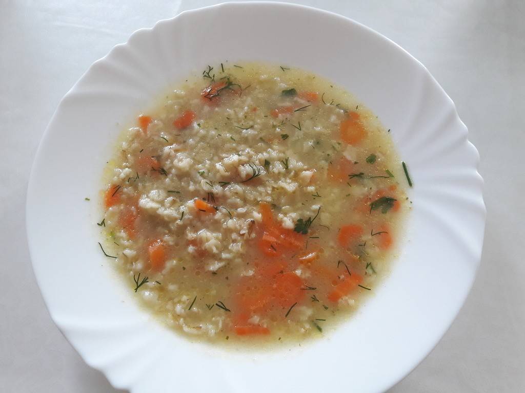 Haferschleimsuppe