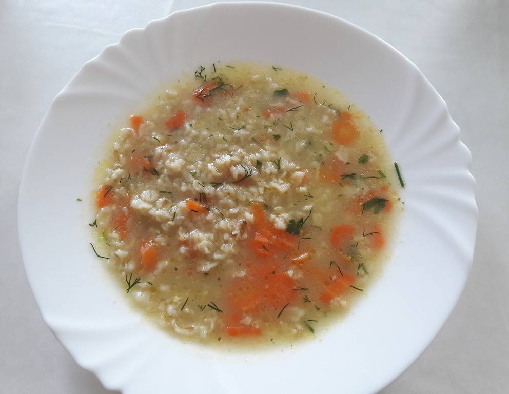 Haferschleimsuppe Haferschleimsuppe