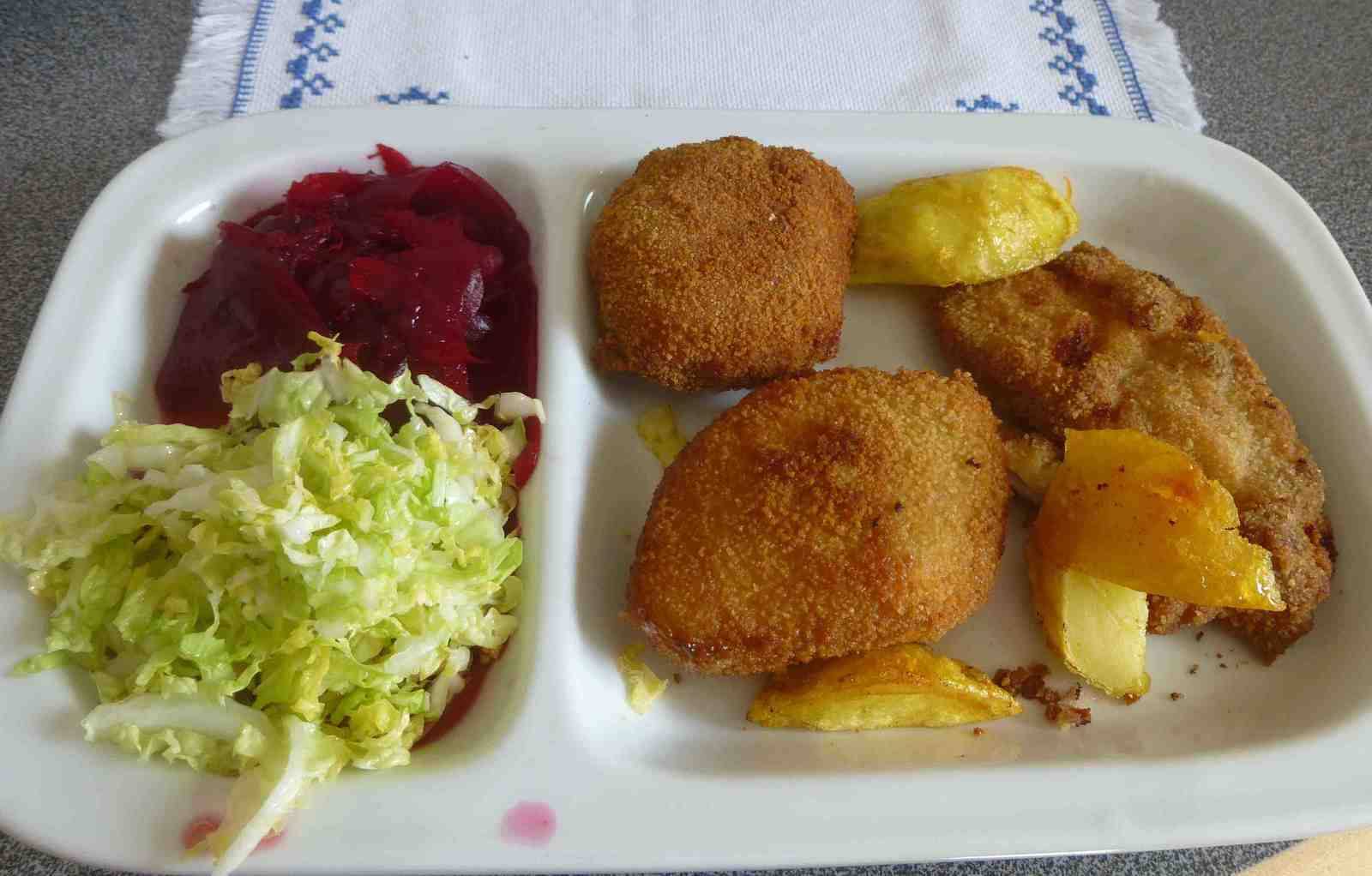 Lungenbratenschnitzerl