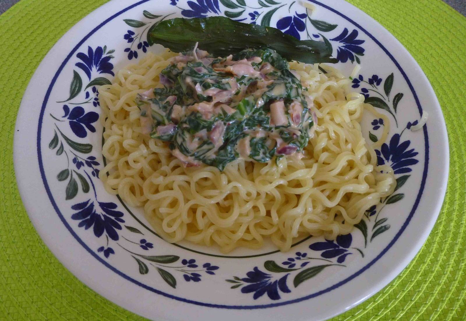 Nudeln mit Bärlauchsauce Rezept - ichkoche.ch