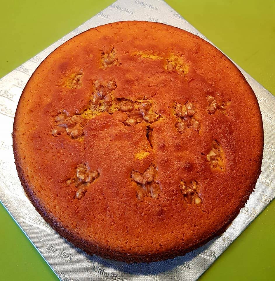 Orangen-Walnuss Kuchen