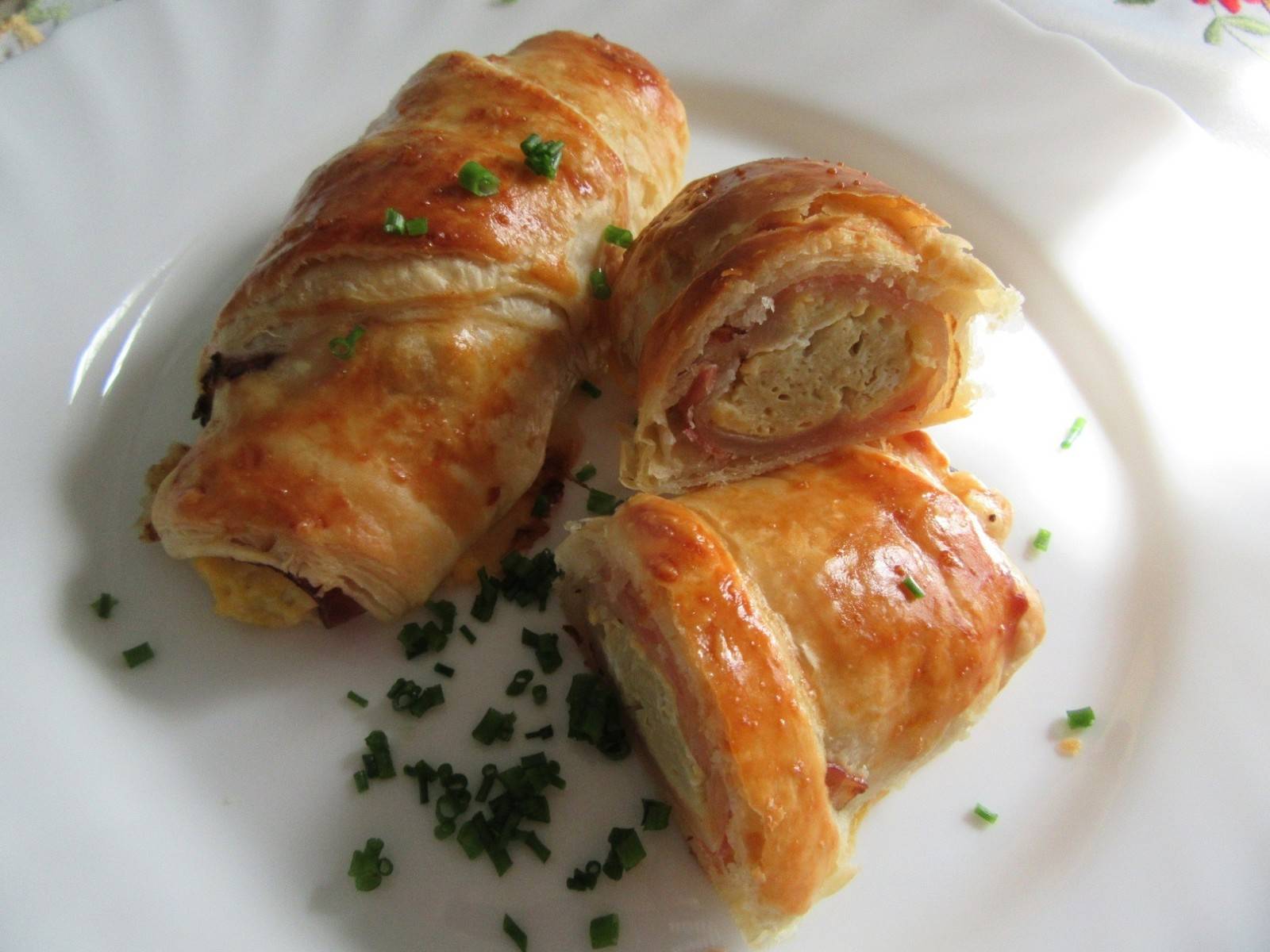 Speck-Eierspeis-Röllchen Speck-Eierspeis-Röllchen