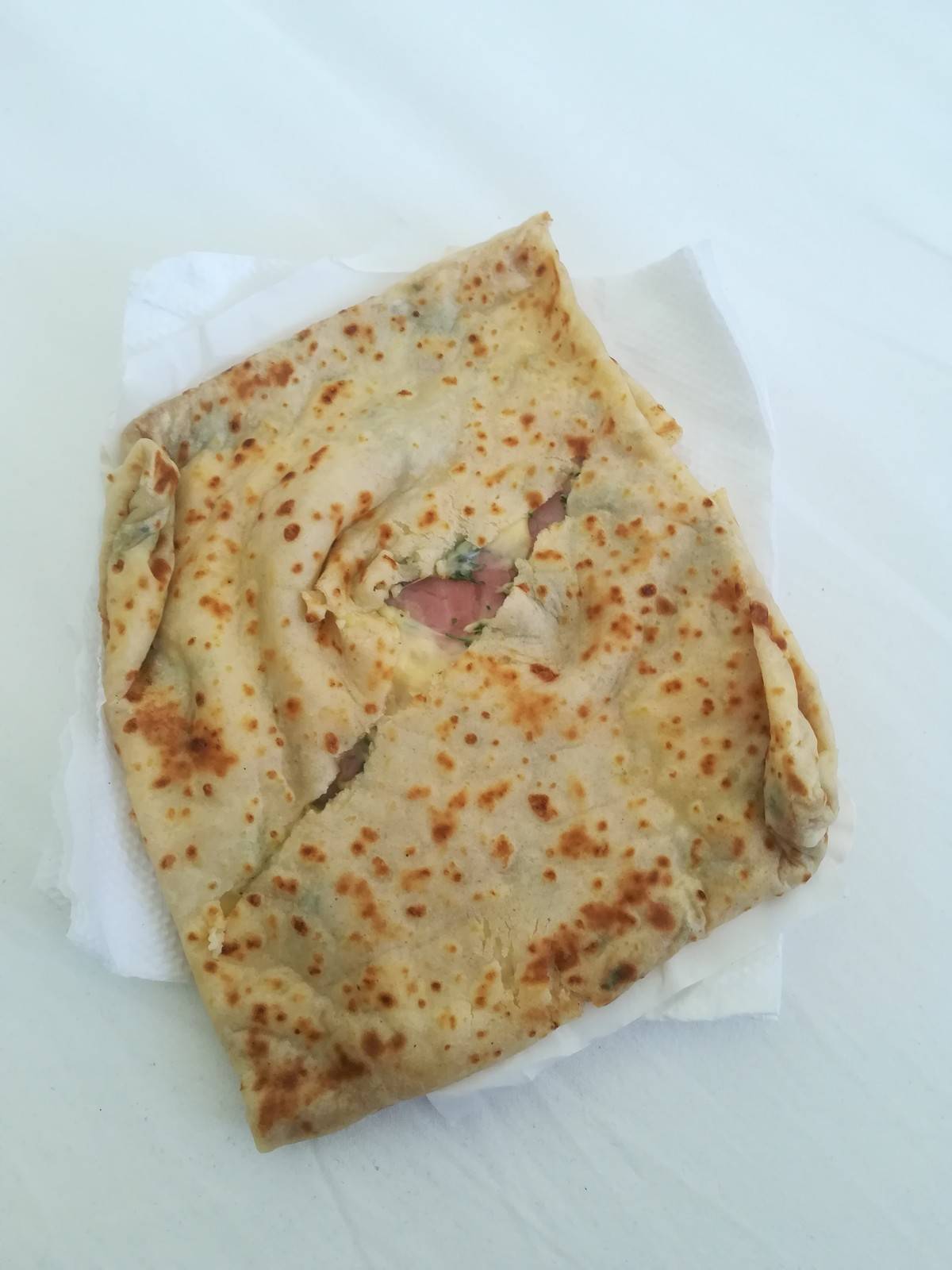 Crêpes mit Schinken