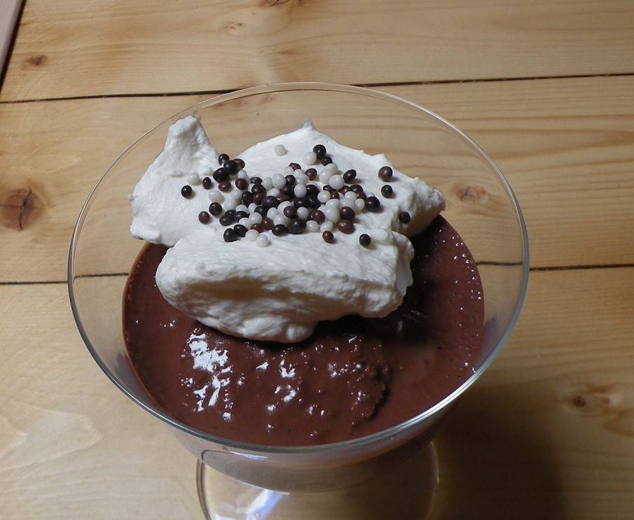 Mousse au chocolat - bitter