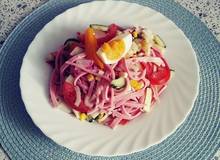 Gemüse-Wurstsalat Gemüse-Wurstsalat