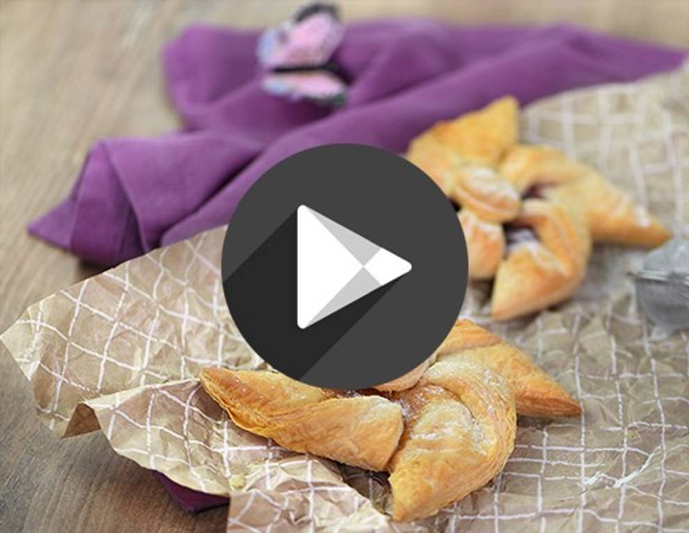 Blätterteig-Windräder Blätterteig-Windräder