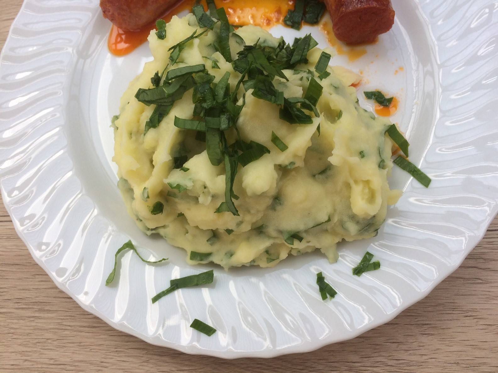 Bärlauch-Kartoffelpüree