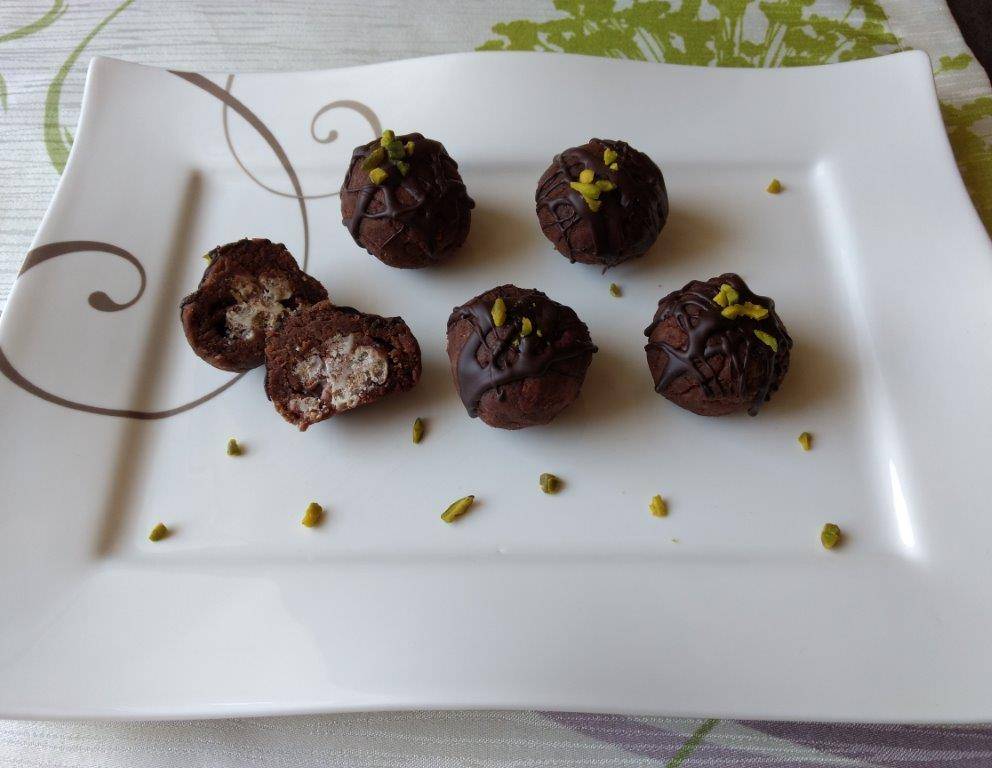 Schoko-Knusperkugeln Schoko-Knusperkugeln