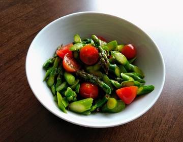 Grüner Spargelsalat Grüner Spargelsalat