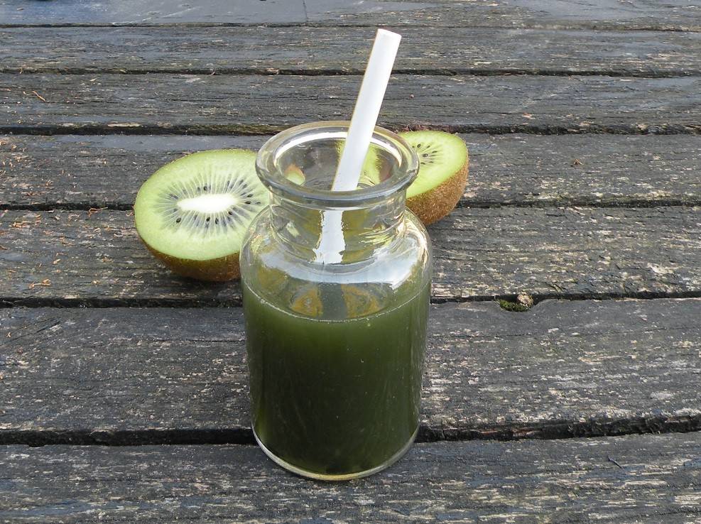 Kiwi-Spinat-Smoothie