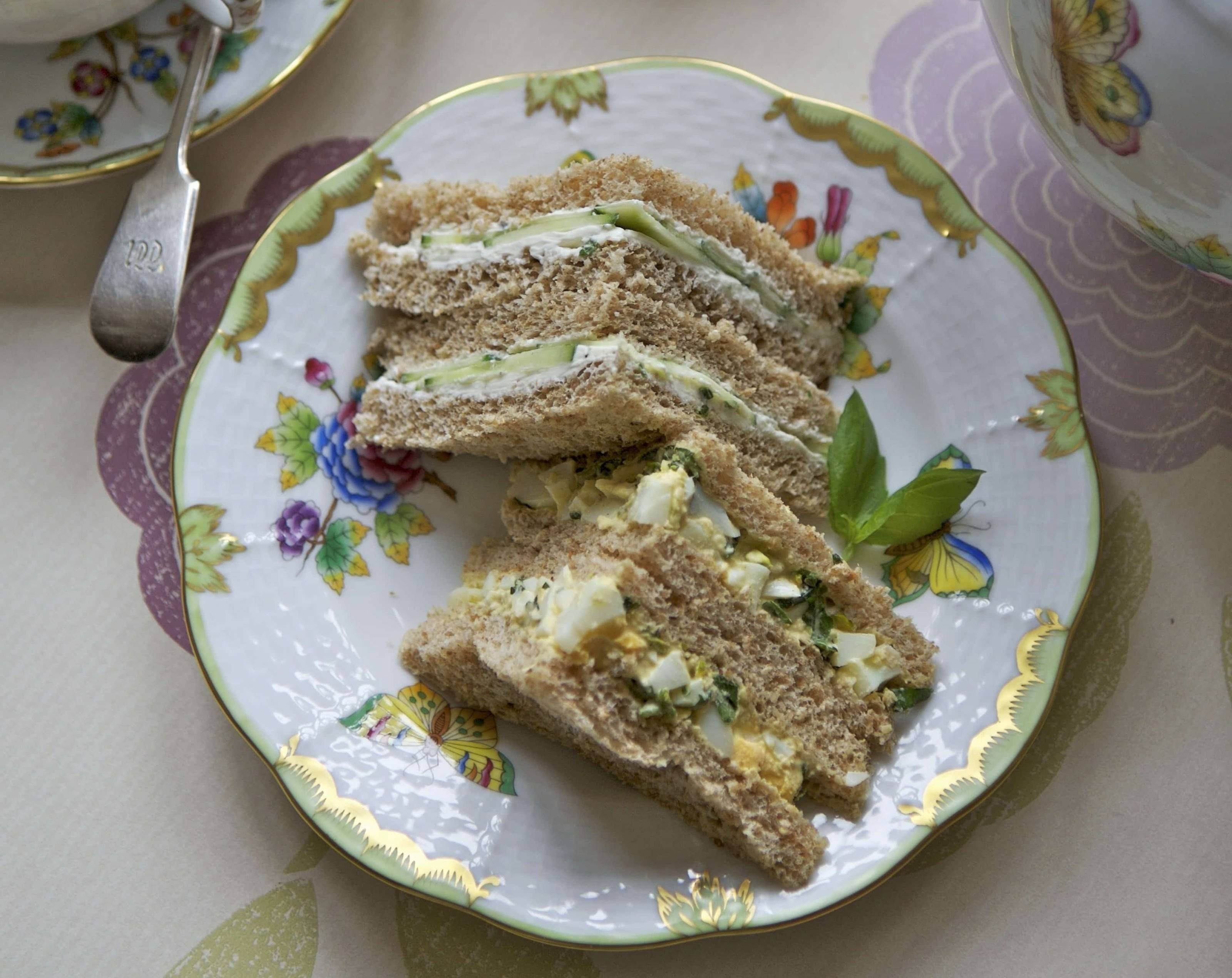 English Afternoon Tea Sandwiches