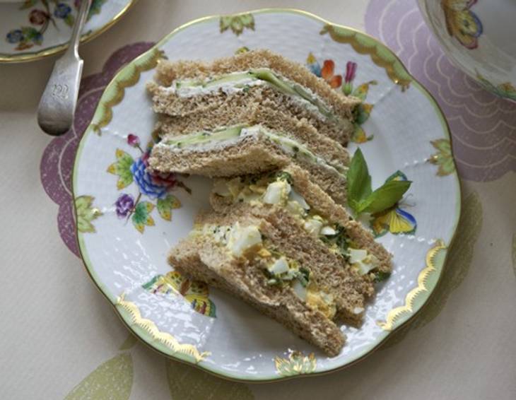 English Afternoon Tea Sandwiches