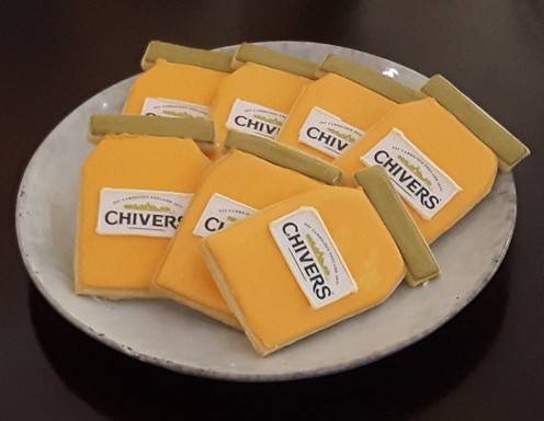 Neben Scones, Sandwiches und Torte spendiert Chivers außerdem köstliches Teegebäck in reizendem "Gewand"!