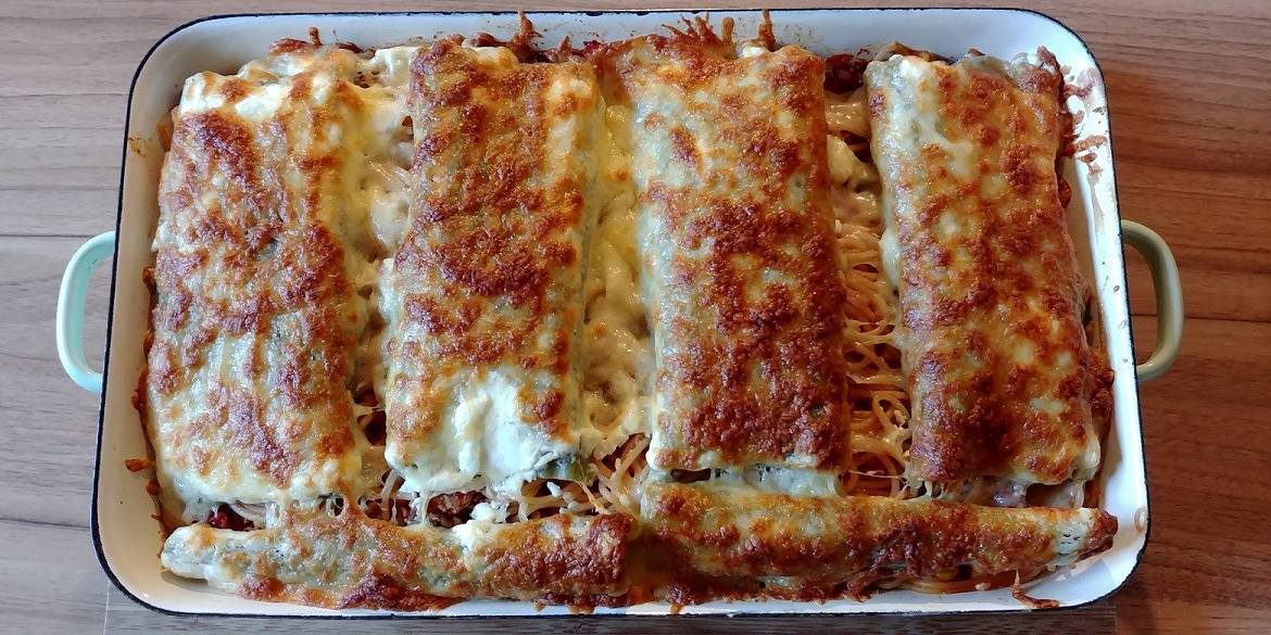 Mediterran-mexikanischer Nudelauflauf Rezept - ichkoche.at Mediterran-mexikanischer Nudelauflauf Rezept - ichkoche.at