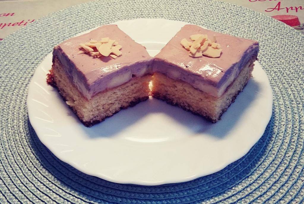 Bananenschnitten mit Schoko-Topfencreme Rezept - ichkoche.ch