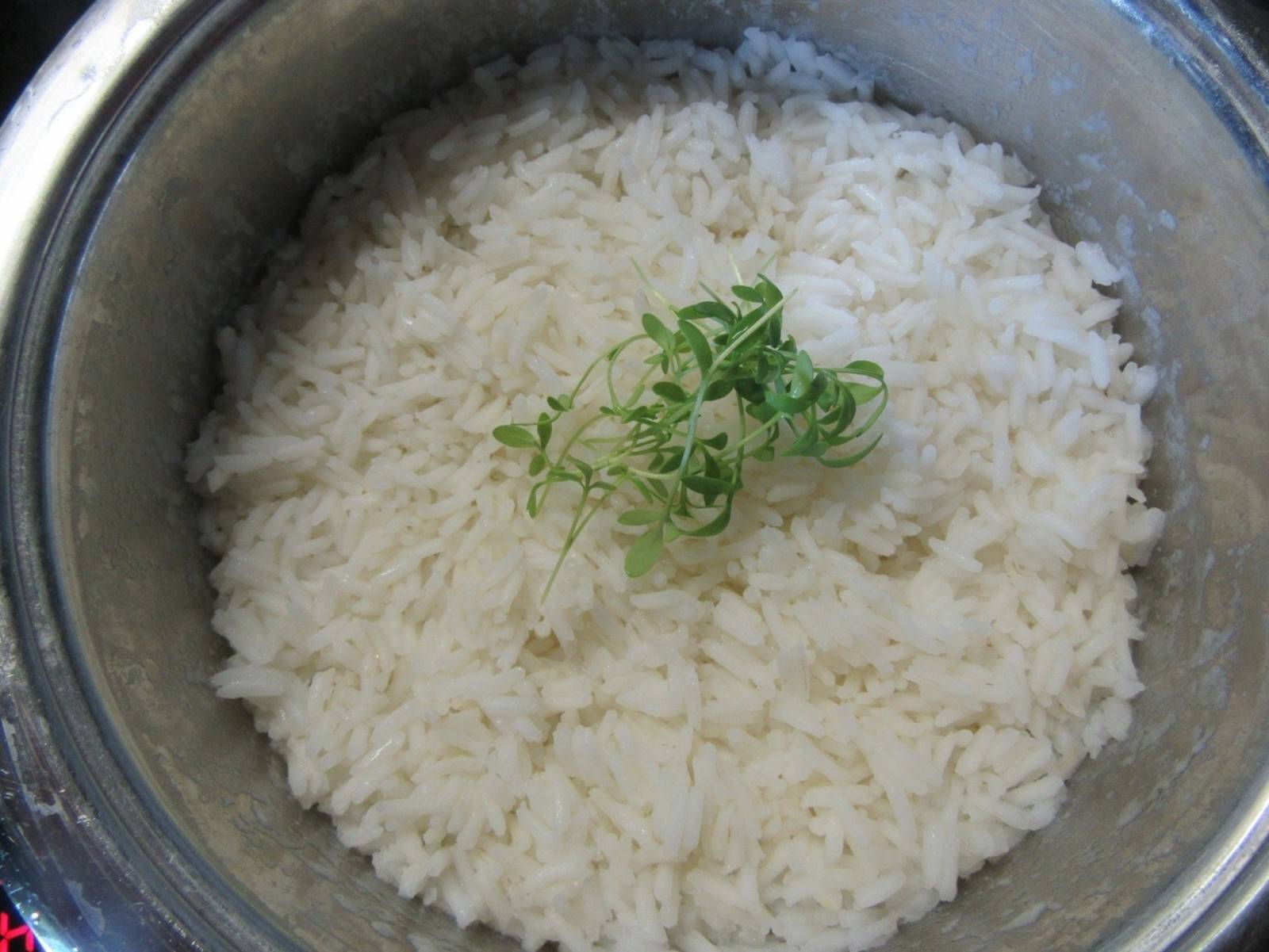 Gedünsteter Reis