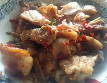 Hühner Chili Wok Hühner Chili Wok