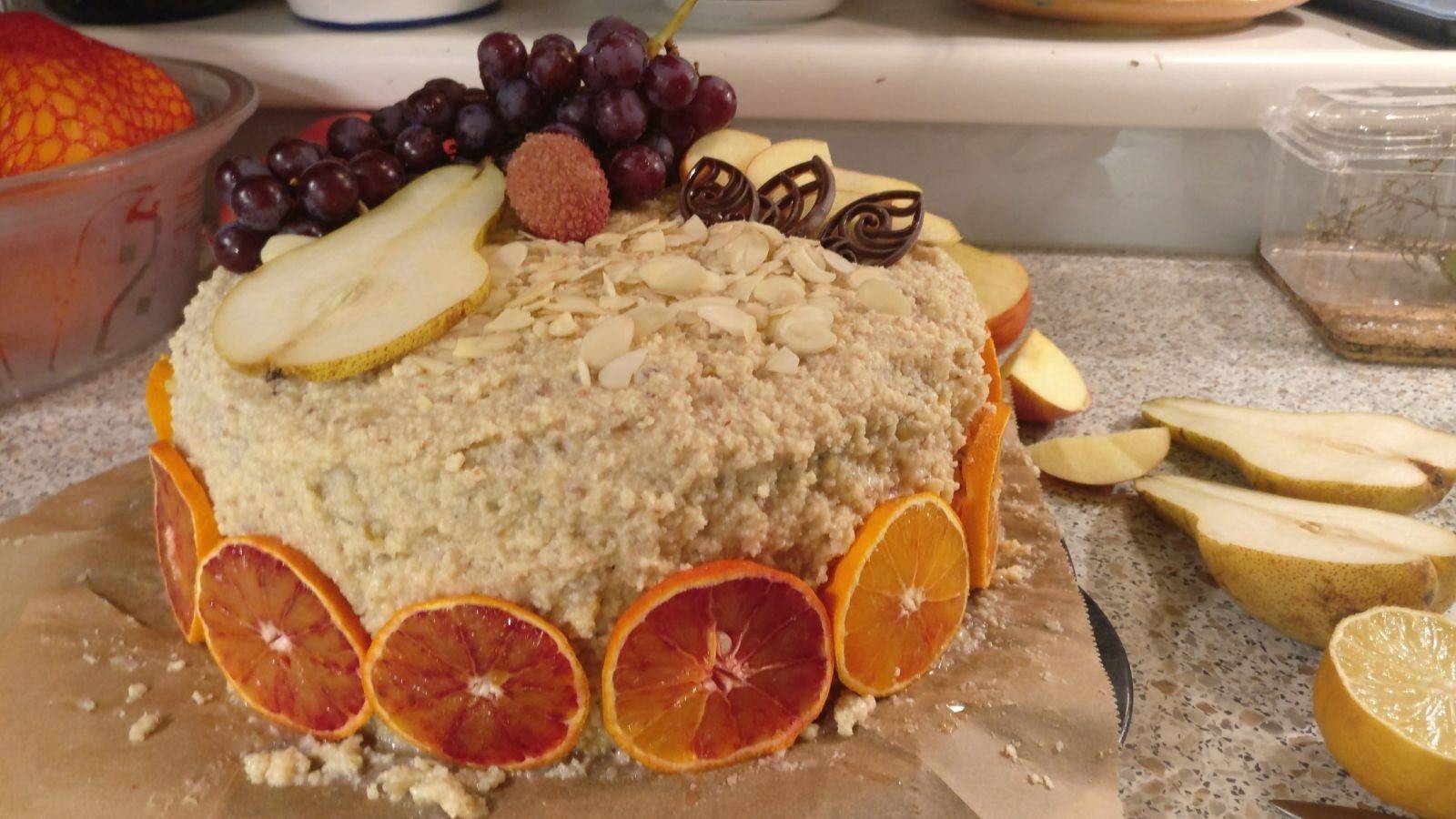 Dinkel-Orangentorte Rezept - ichkoche.de