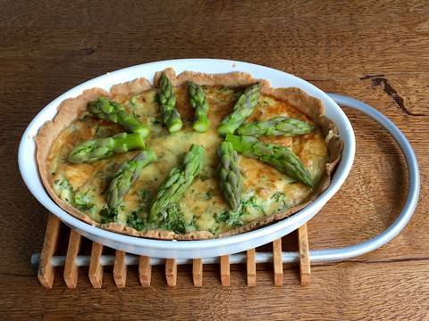 Spargelquiche Rezept - ichkoche.de