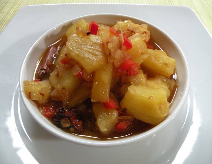 Ananas-Orangen-Chutney Ananas-Orangen-Chutney