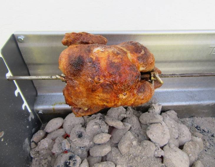Grillhendl vom Holzkohlegrill Grillhendl vom Holzkohlegrill