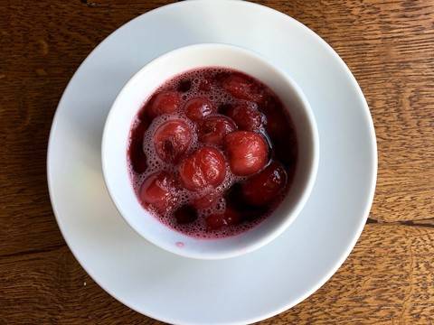 Kirsch-Gewürz-Kompott Rezept