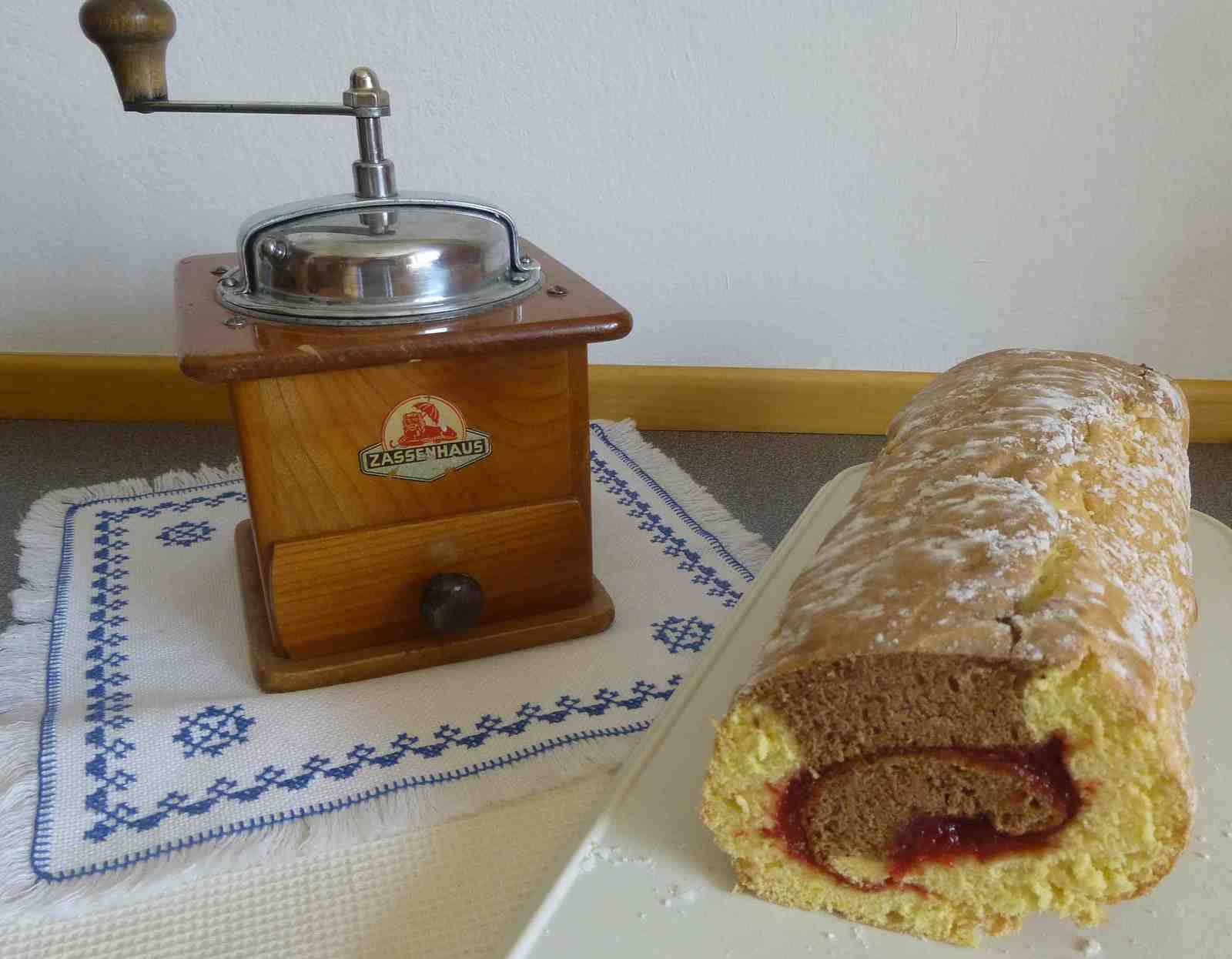 Schwarz-Weiß Roulade