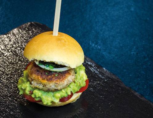 Jacky-Burger mit Guacamole Rezept - ichkoche.de