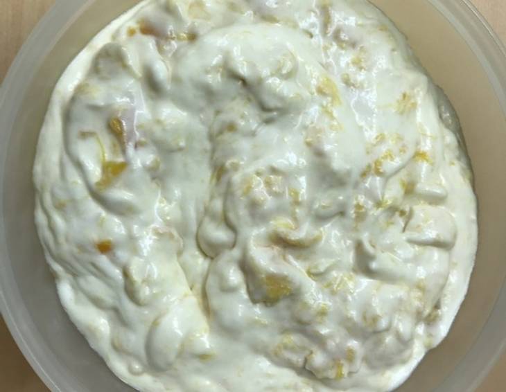 Pfirsich-Melba Creme Pfirsich-Melba Creme