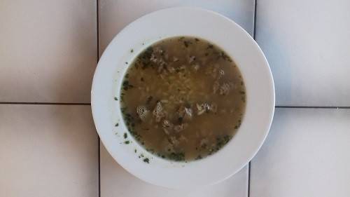 Leberreissuppe