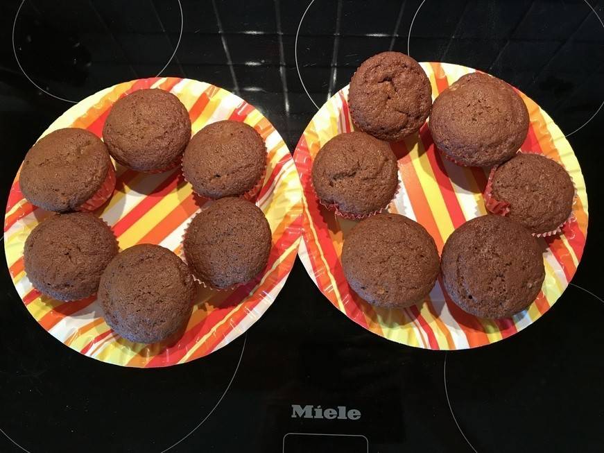 Schoko Banane Muffins