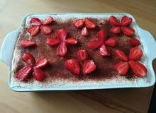 Erdbeertiramisu mit Topfen