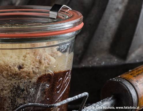Marmorkuchen im Glas