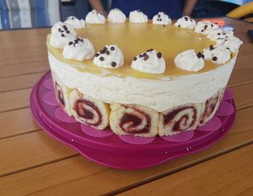 Mascarino-Apfel-Vanille-Torte