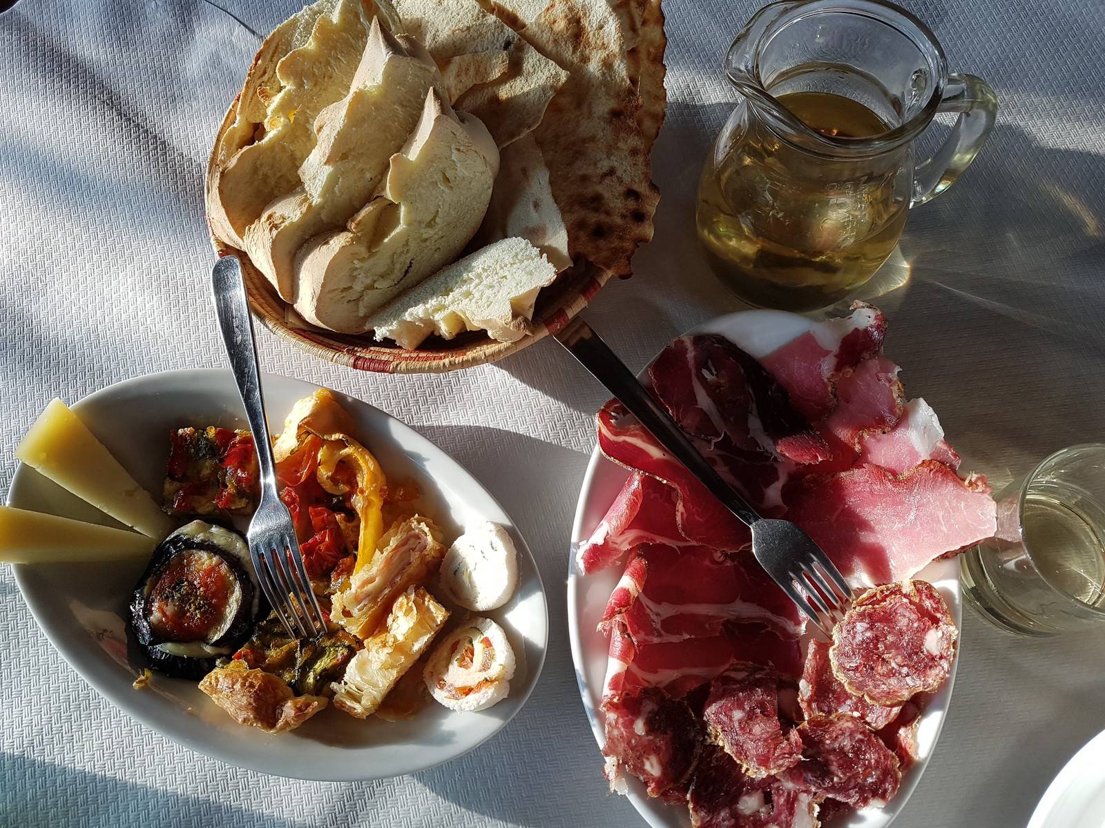 Antipasti con prodotti fatto a casa :P