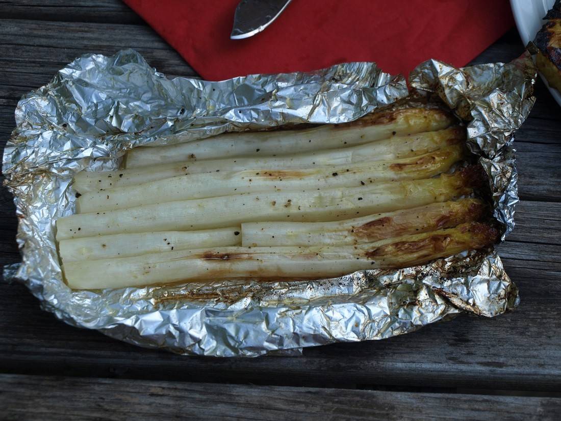 Gegrillter Spargel