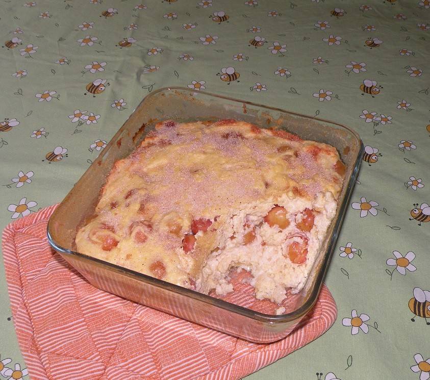 Auflauf mit Kirschen - Clafoutis Limousin aux cerises