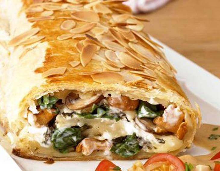 Blätterteig-Gemüsestrudel Blätterteig-Gemüsestrudel