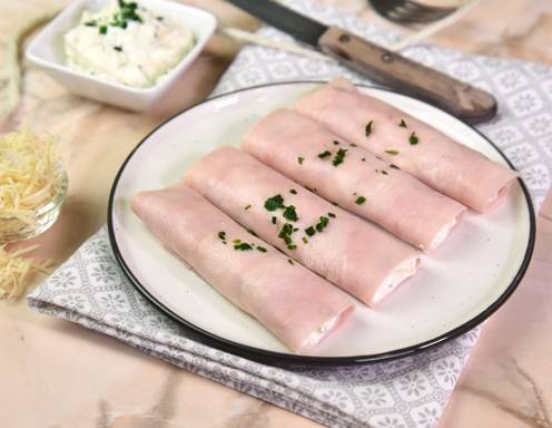 Schinkenröllchen mit Krenfüllung Rezept