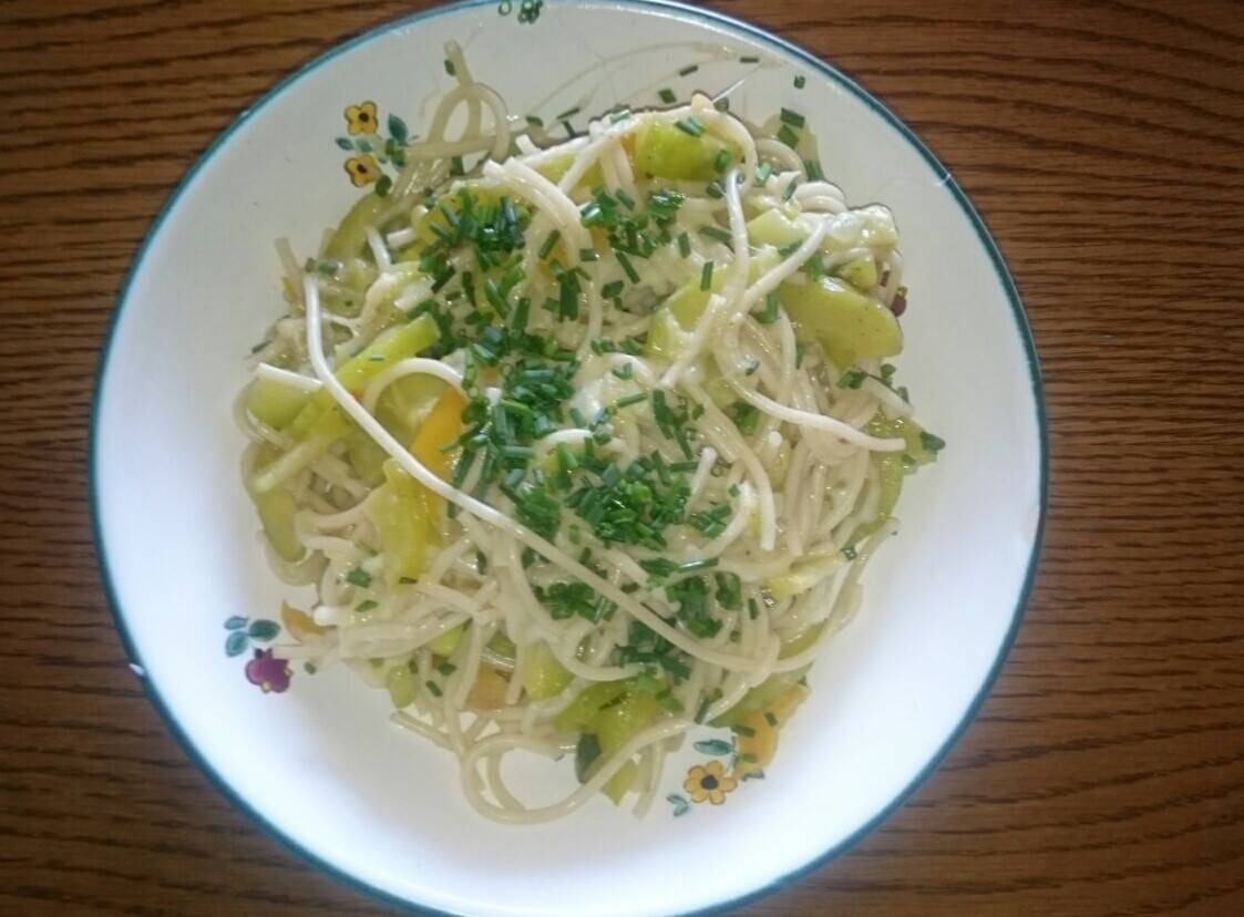 Spaghetti mit Zucchini Rezept - ichkoche.de