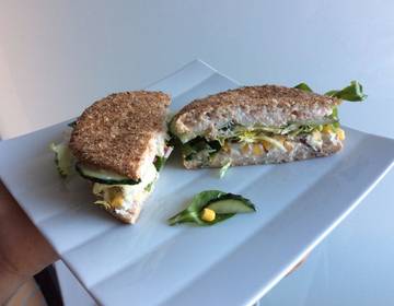 Thunfisch-Schafskäse Sandwiches Thunfisch-Schafskäse Sandwiches