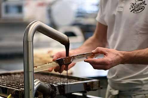 Ein kleiner, feiner Zaunerstollen unter der Schokodusche!