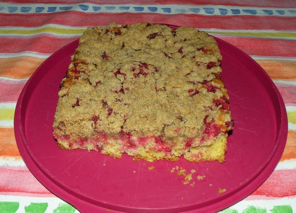 Ribiselstreuselkuchen