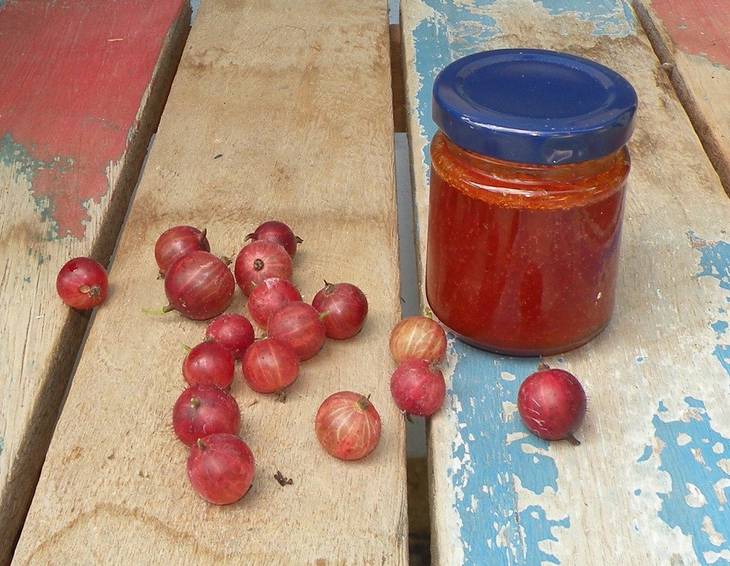 Stachelbeer-Kumquats-Marmelade