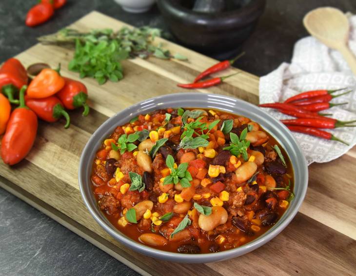 Einfaches Chili con carne