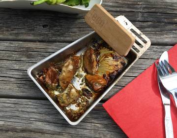 Gegrillte Steinpilze Gegrillte Steinpilze