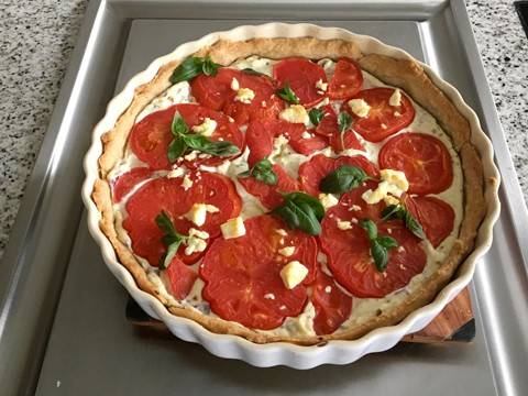 Landfrischkäse Tarte