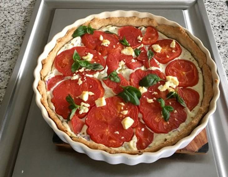 Landfrischkäse Tarte Landfrischkäse Tarte