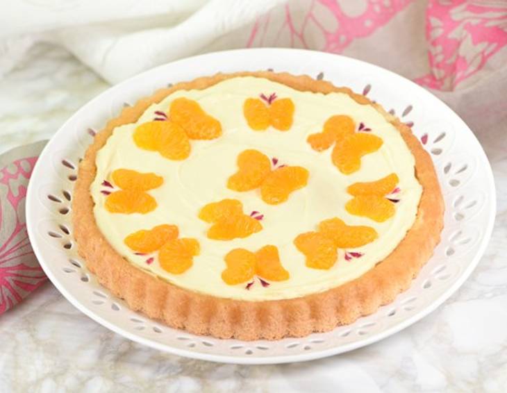 Schmetterlings-Obsttorte Schmetterlings-Obsttorte