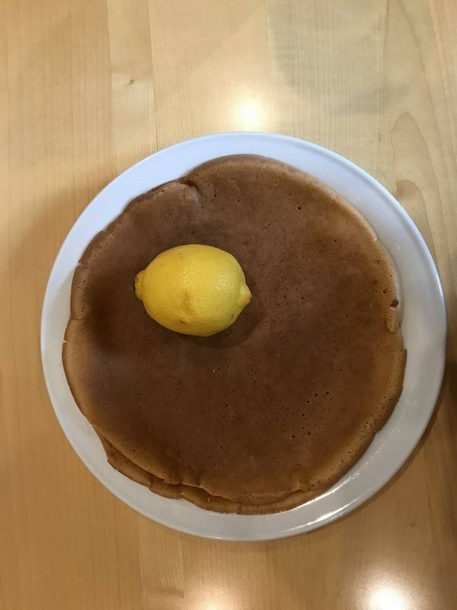 Englisch Zitronen-Pancakes